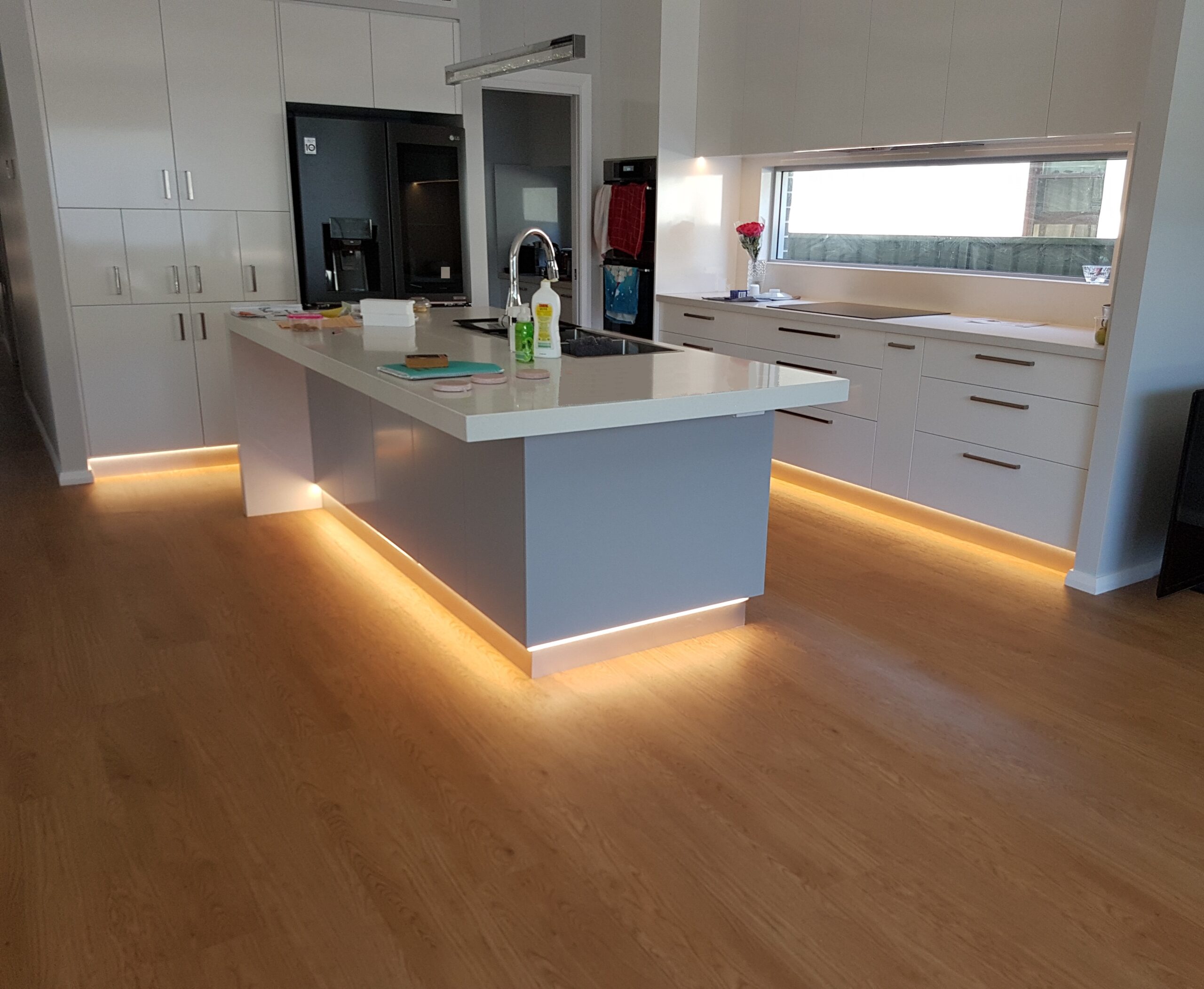 Residential LED lighting upgrades by experienced electricians
